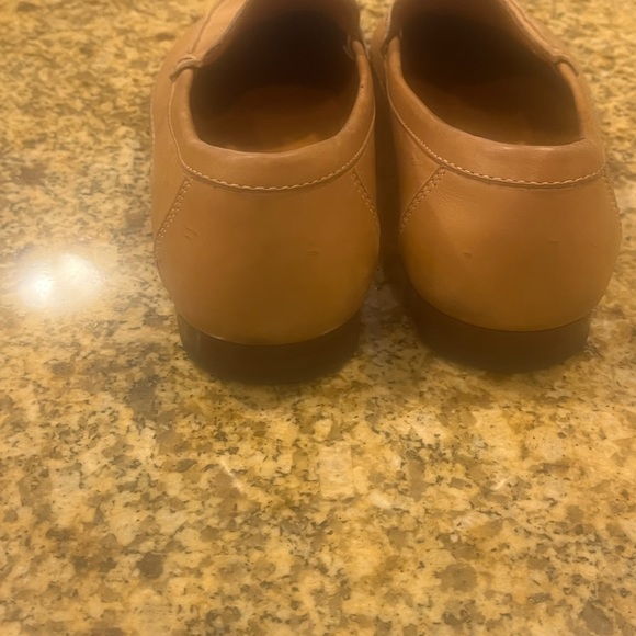 Bruno MAGLI Loafers Tan Smooth Leather  Shoes Size 8.5 M Loretto Italy - Picture 10 of 11